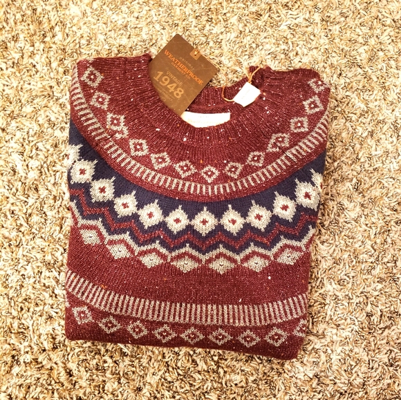Weatherproof Vintage Ladies' Fairisle Sweater - Picture 6 of 11